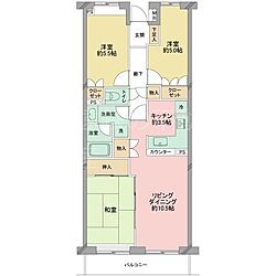 藤和シティコープ富塚 2階/202